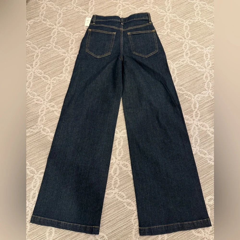 NWT Gap High Rise Wide-Leg Jeans - Picture 5 of 7